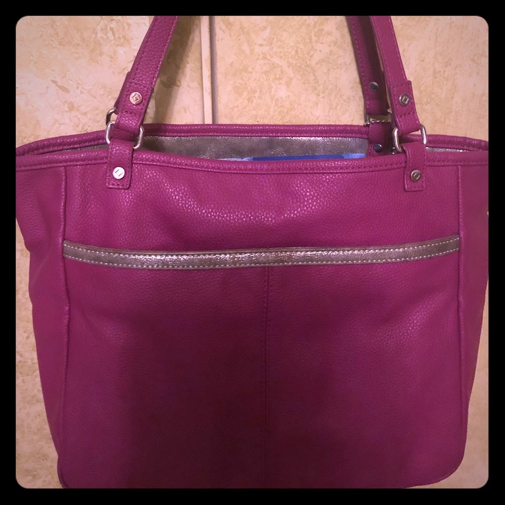 Thirty One Gifts Jewell Townsfair Reversible Tote
